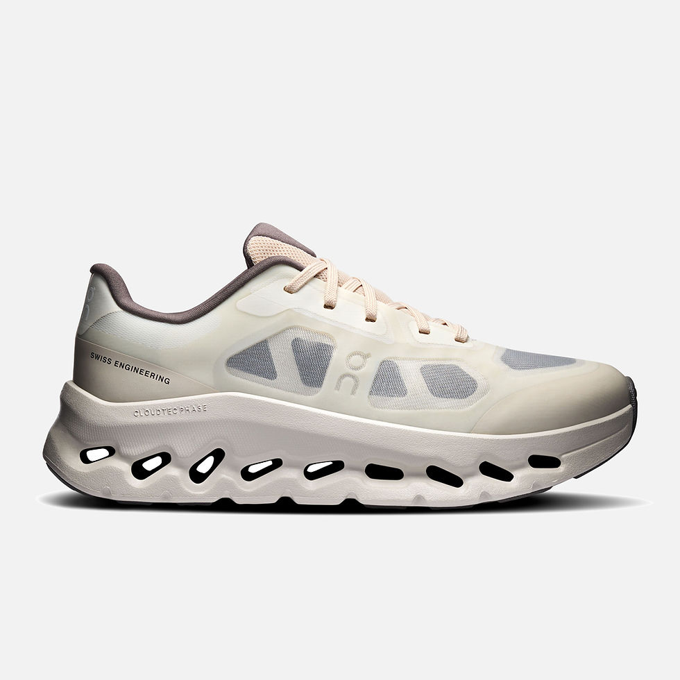 On Cloudtilt Remix Women's Sneakers in silver, ivory