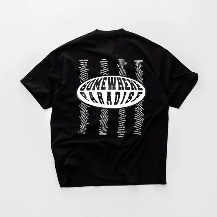 Stampd Somewhere in Paradise T-Shirt in black Back