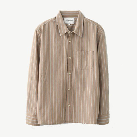 ＜H＞GROSGRAIN VACANT STRIPE SHIRT/シャツ H＞GROSGRAIN VACANT STRIPE SHIRT/シャツ - メルカリ