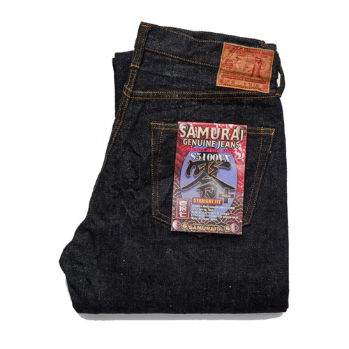 Samurai Jeans S5100VX 17oz ZERO Plus Bushido Denim | straight