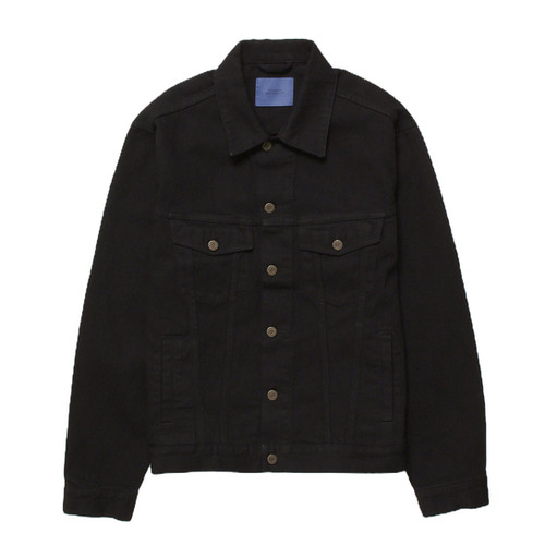Saturdays NYC Denim Jacket | black | Evolve Clothing Gallery