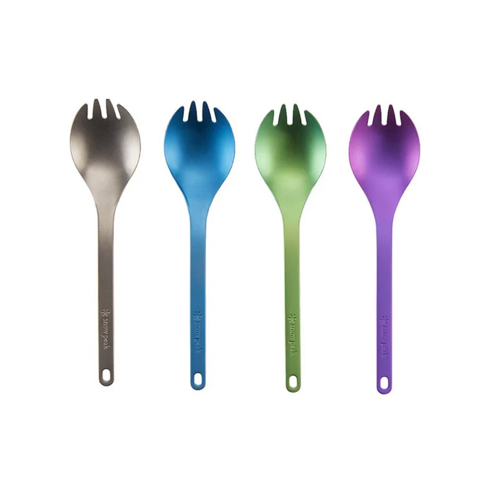 Snow Peak Titanium Spork overview