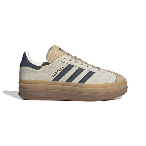 ★adidas★ガゼルボールドスニーカー Cream White Night Indigo Adidas Gazelle Bold Women's Sneakers | cream white/night