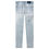 Thumbnail: Ksubi Mens Van Winkle GRAFITTI Denim in washed blue back flat