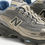 Thumbnail: New Balance 1000 Sneakers M1000TDH in arid stone, slate grey, still water logo close up
