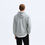 Thumbnail: Reigning Champ Midweight Terry Hoodie in heather grey on model back