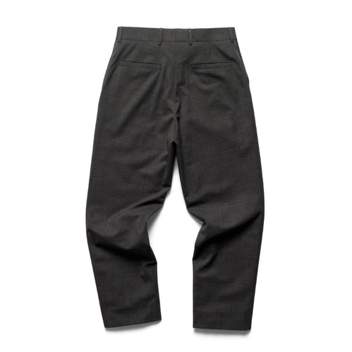 Reigning Champ Wool Twill Ivy Trouser | heather carbon | Evolve