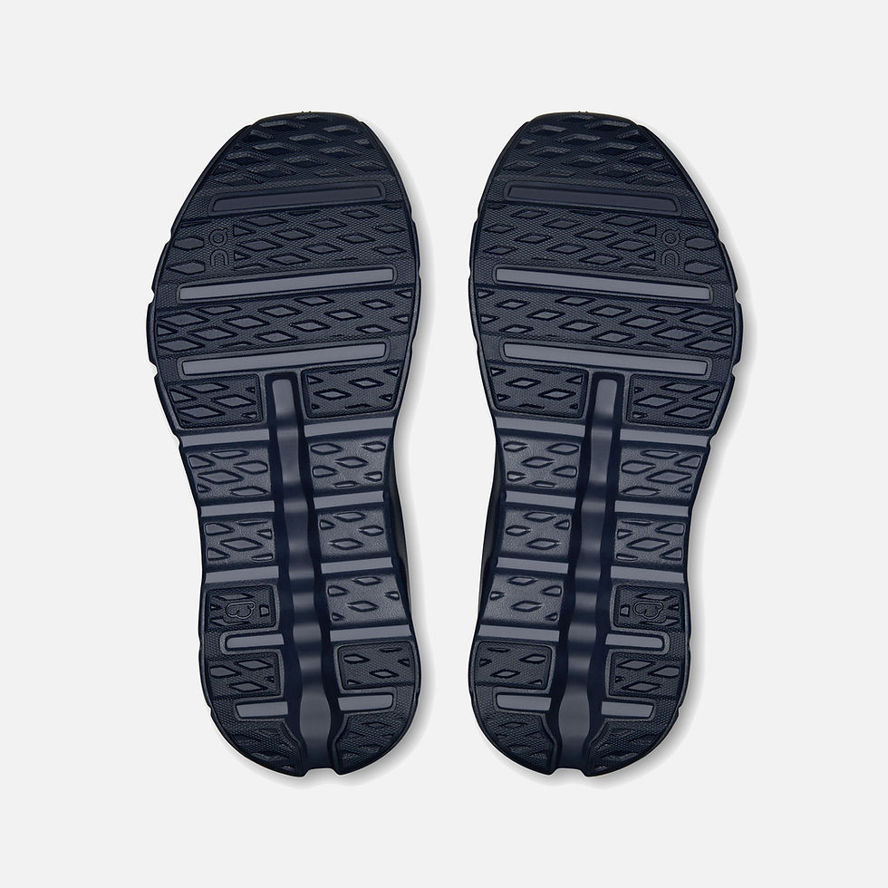 Thumbnail: On Cloudtilt Moon Women's Sneakers graphite, ink pair bottom tread