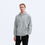 Thumbnail: Reigning Champ Midweight Terry Hoodie in heather grey on model front