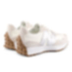 Thumbnail: New Balance 327 Women's Sneakers W327240 in angora,silver metallic back detail