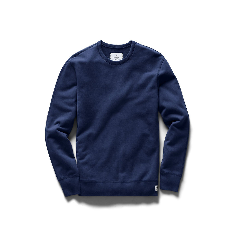 Reigning Champ Lightweight Crewneck | blue