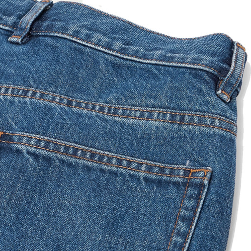 A.P.C. Aaron Wide Leg Jeans | stonewashed indigo | Evolve Clothing