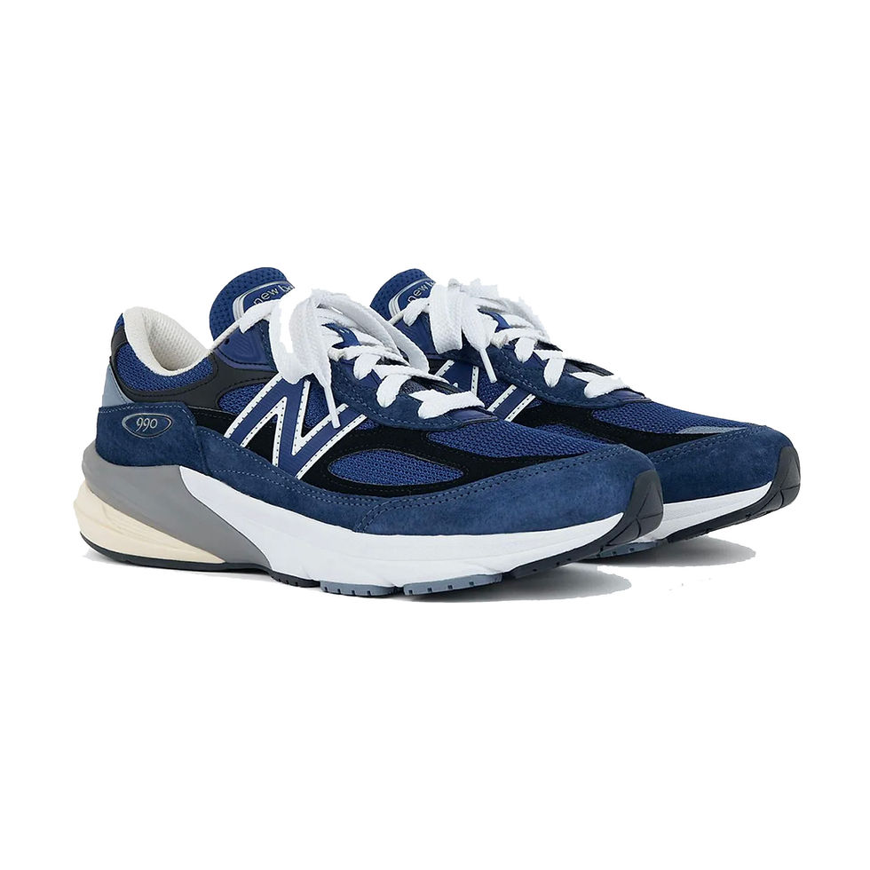 New Balance X Teddy Santis 990V6 Sneakers U990IA6 in inkwell blue, black colorway
