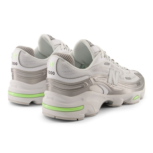 New Balance 1000 Sneakers M1000DI | White/Silver Metallic/Mint