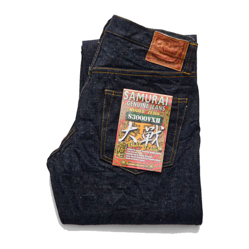 Samurai Jeans S3000VXII 17oz ZERO Bushido Denim | relax straight