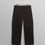 Thumbnail: Wax London Santo Cargo Pant in herringbone black back flat