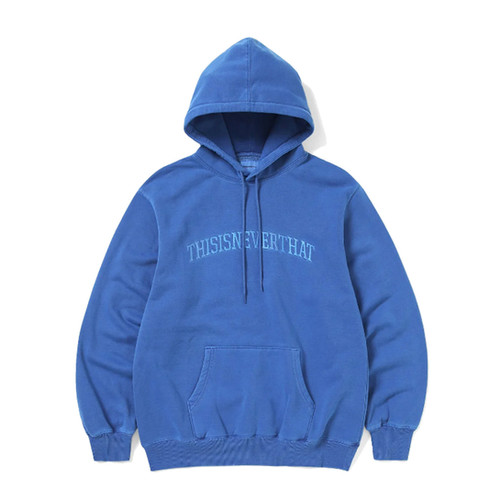 thisisneverthat Arch Logo Hoodie | blue | Evolve Clothing Gallery