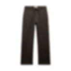 Reigning Champ Brushed Fleece Straight Leg Standard Sweatpant  in coffee brown front flat