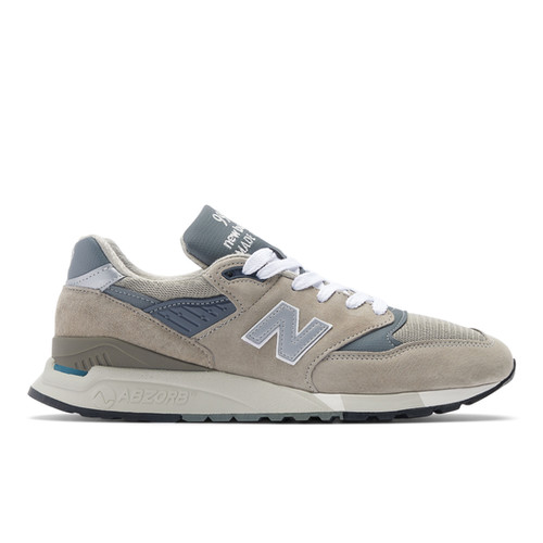 New Balance 998 Sneakers Grey Day U998GR | grey/silver