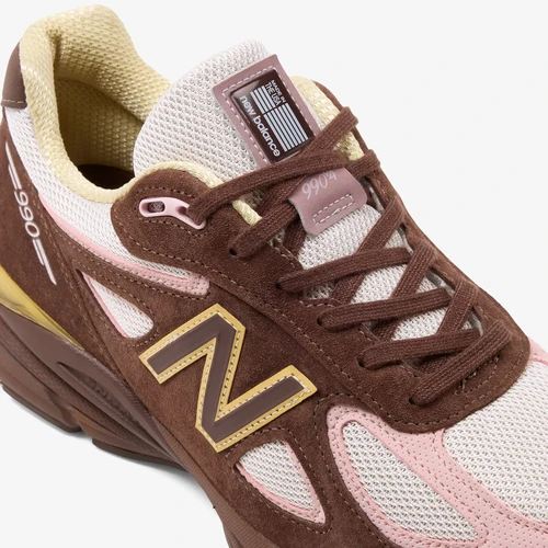 New Balance 990V4 Sneakers U990IC4 | pumpernickel/pink chalk