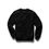 Thumbnail: Reigning Champ Midweight Relaxed fit Crewneck black Front Flat