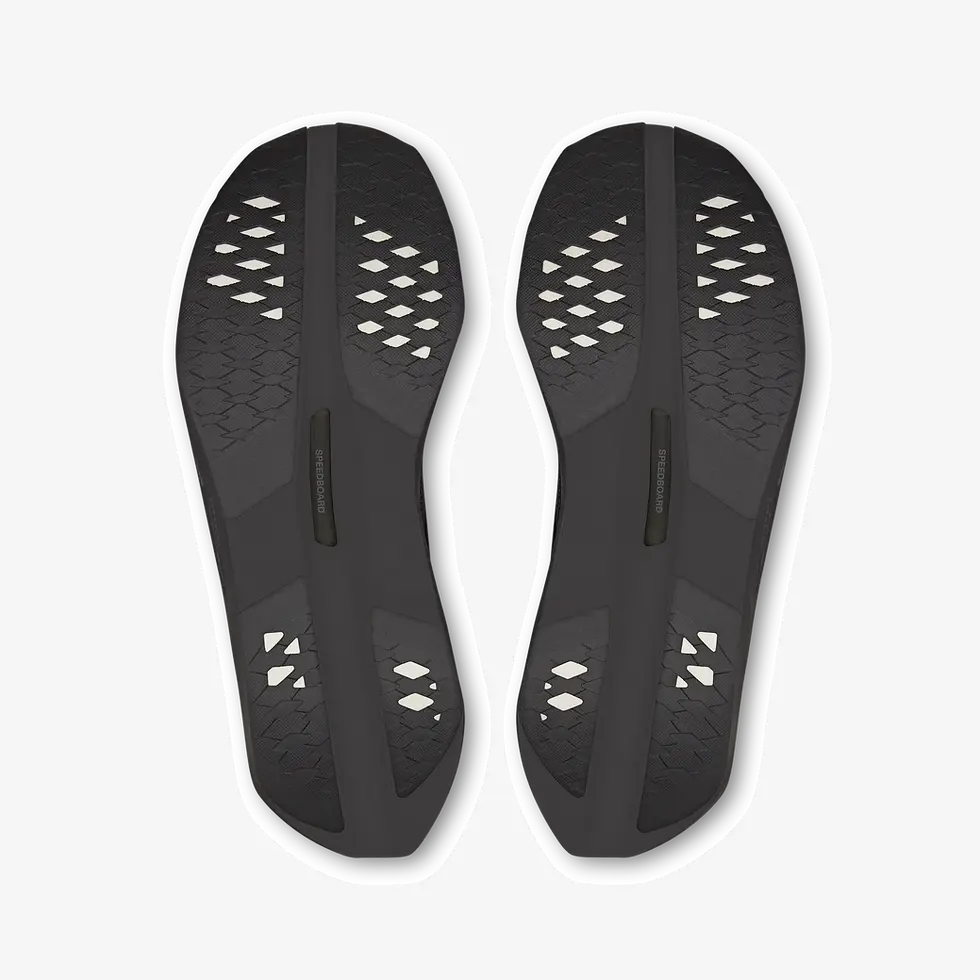 Thumbnail: On X PAF Cloudboom Volt PAF Sneakers in ember, pebble pair bottom tread