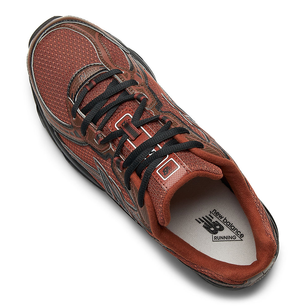 Thumbnail: New Balance  740 Sneakers U7407CB in relic brown color upper detail