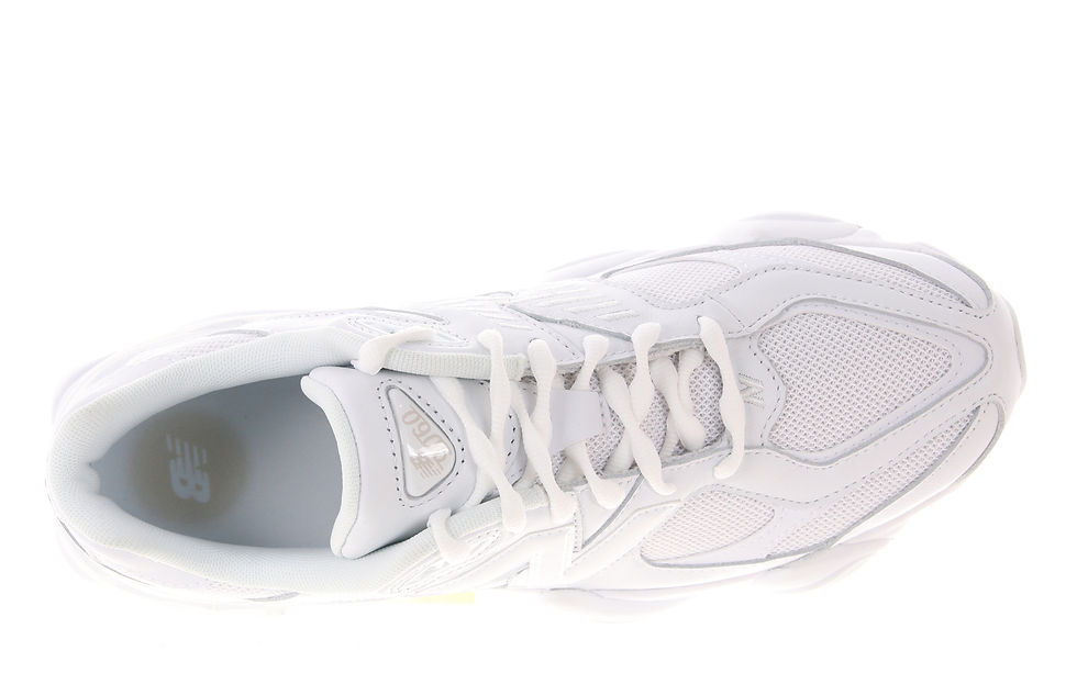 New Balance 9060 Sneakers U9060NRJ in triple white leather