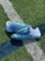 Adidas Bad Bunny F50 Ghost Sprint Sneakers KI9450 in dark marine on football field