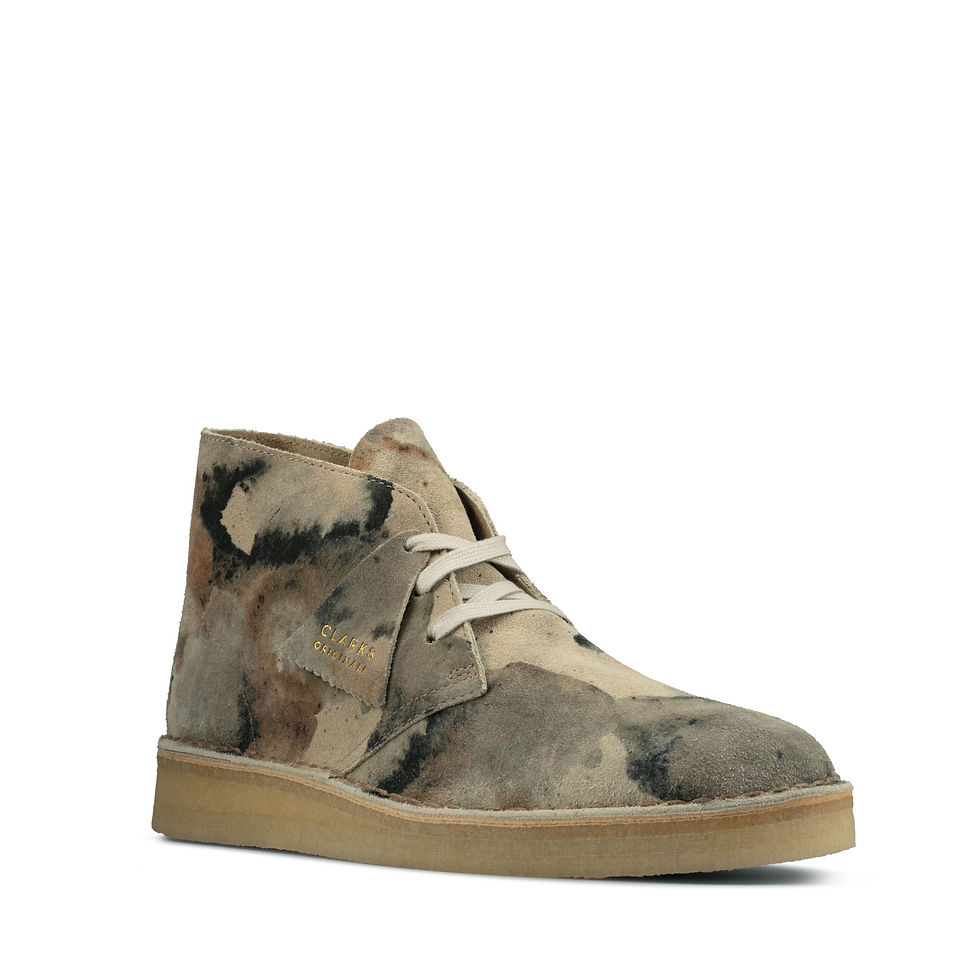 Clarks camouflage desert boots hot sale