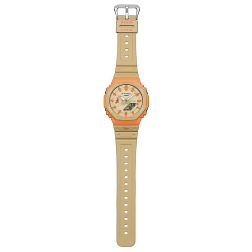 G-Shock X Maison Kitsune Watch GA2110MK-5A | orange/beige | Evolve