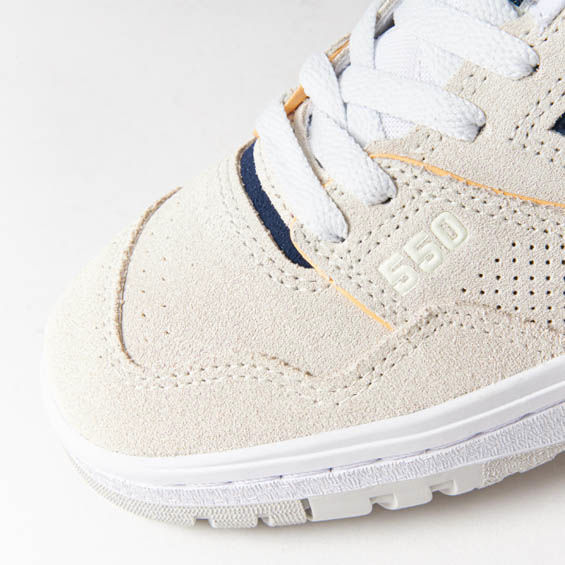 New Balance 550 Sneakers for Women in Sea Salt/NB Navy/Raw Sugar BBW550AB