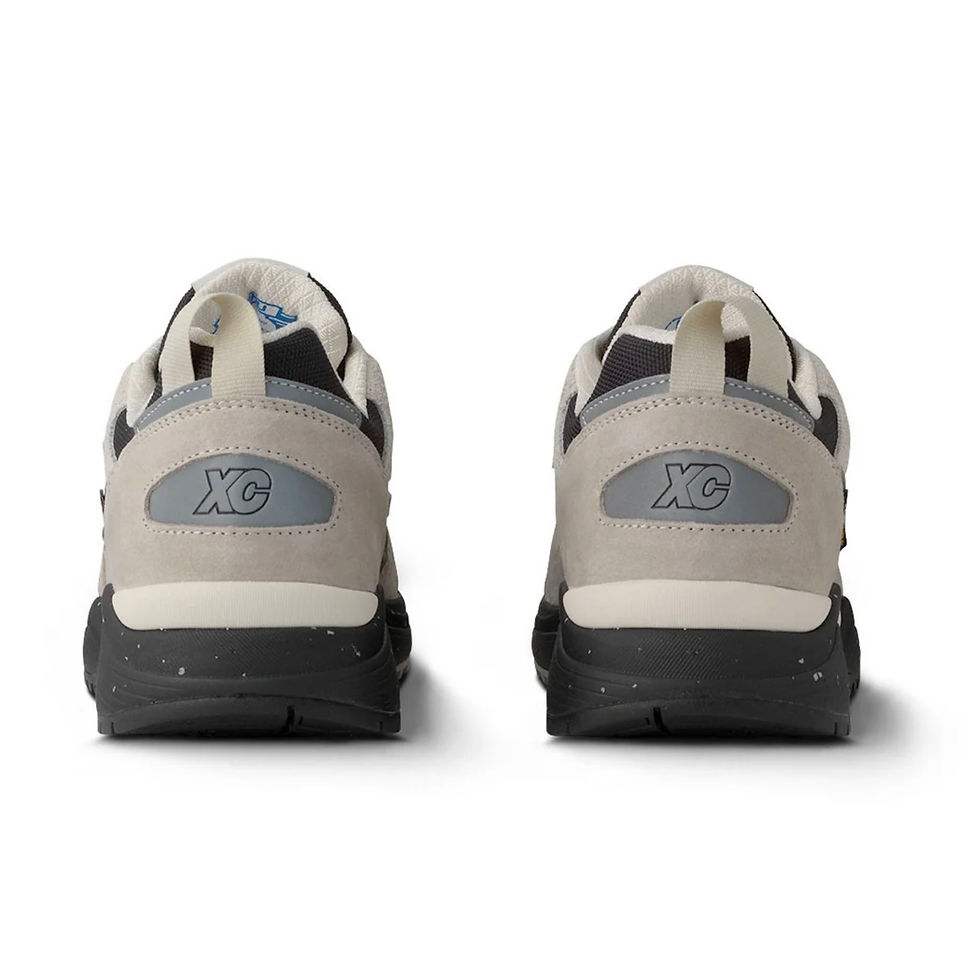 Karhu Fusion XC WP Sneakers in silver lining back heel