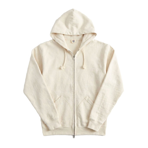 Samurai 10/2 Extra Heavy L/S Hoodie | off-white | Evolve Clothing