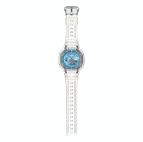 G-Shock 2100 Series Watch GA-2100BM-7A2 | clear/blue | Evolve