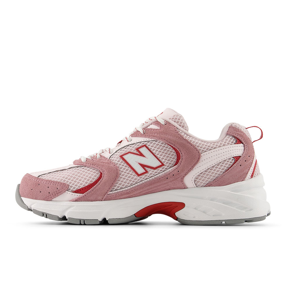 Thumbnail: New Balance 530 Sneakers U5304GM rosewood, pink salt, shadow red