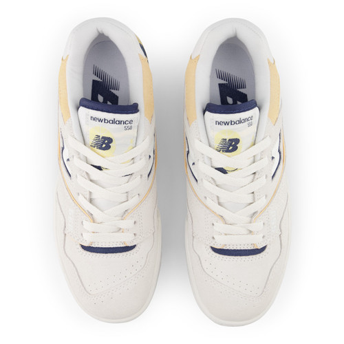 ウィメンズ New Balance 550 Sea Salt Navy Raw Sugar (W) New Balance 550 