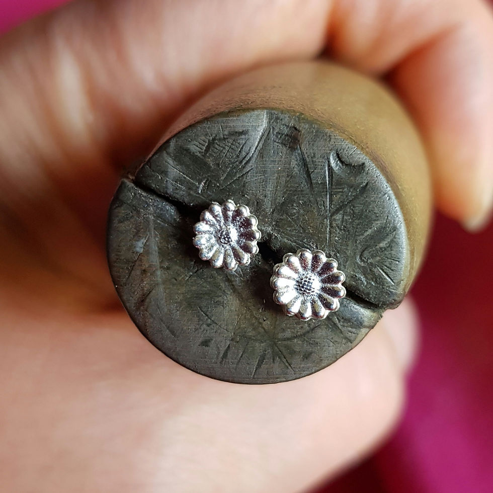 Thumbnail: Flower Stud Earrings
