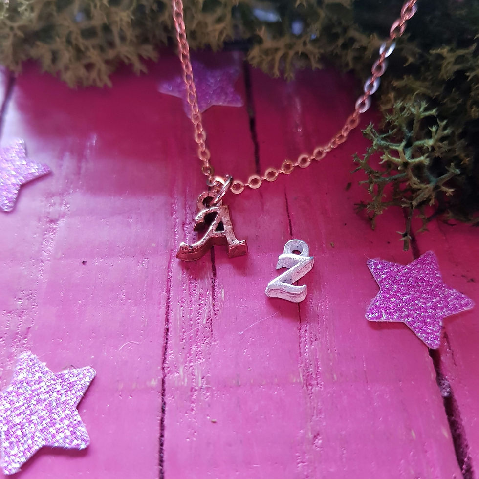 Thumbnail: Copper Letter Necklace