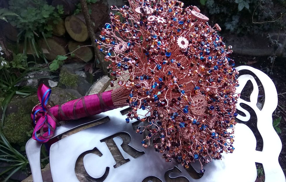 Thumbnail: Steampunk Style Alternative Bouquet