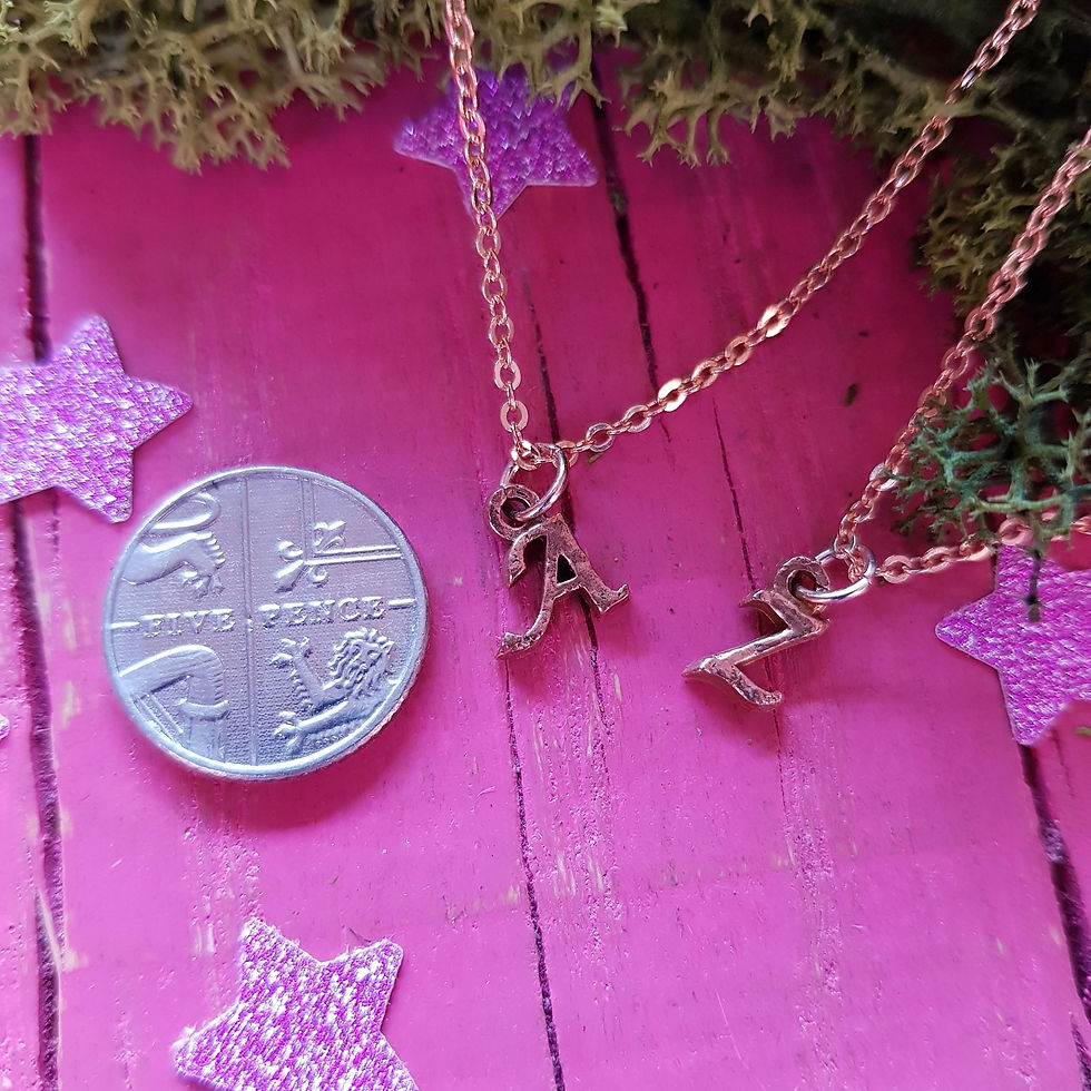 Thumbnail: Copper Letter Necklace