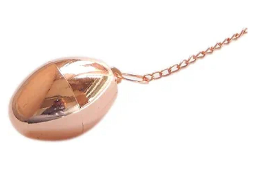 Thumbnail: 9" Oval Copper Pendulum