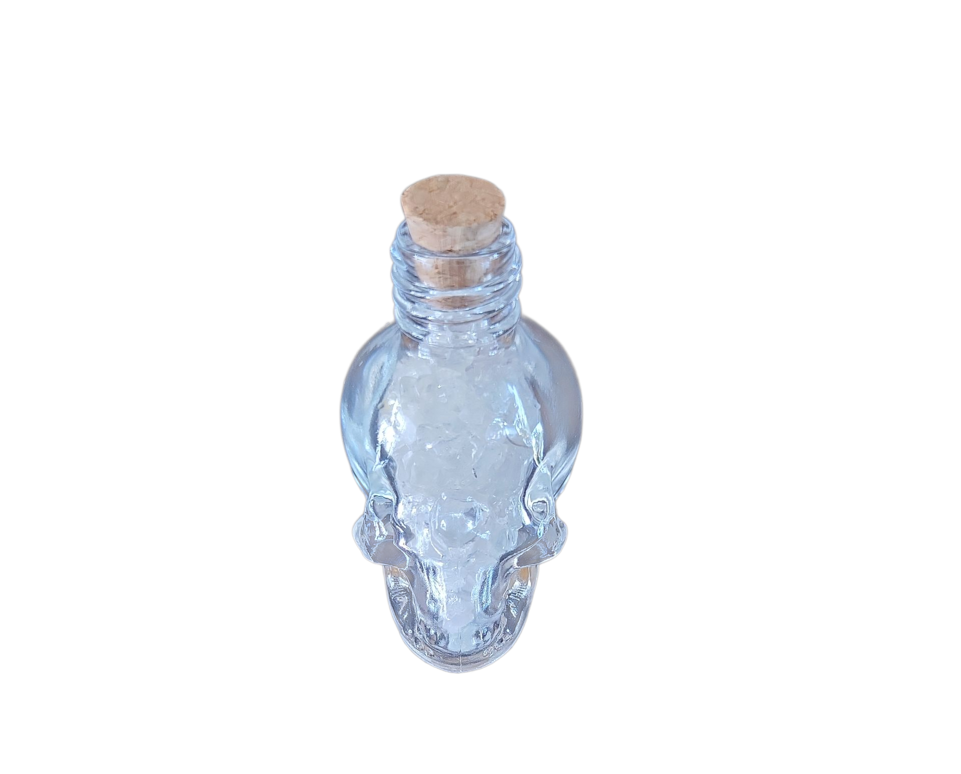 Clear Quartz Skull Spell Jar