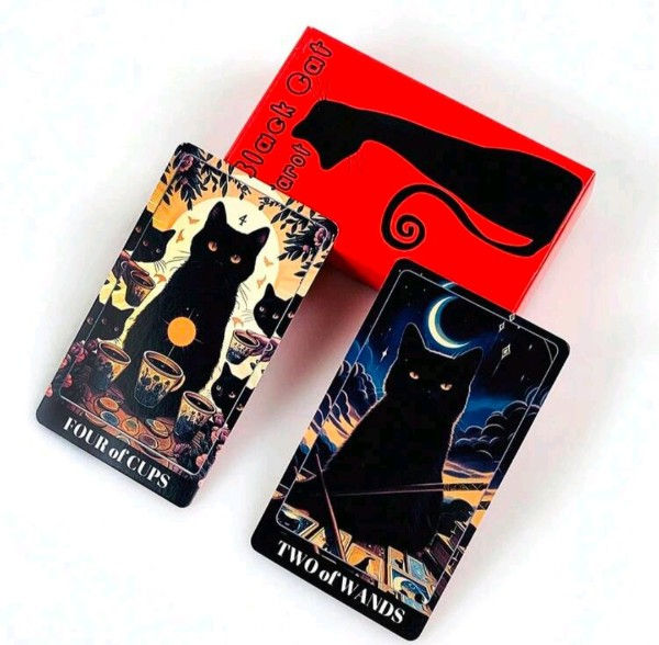 Thumbnail: Black Cat Tarot Deck