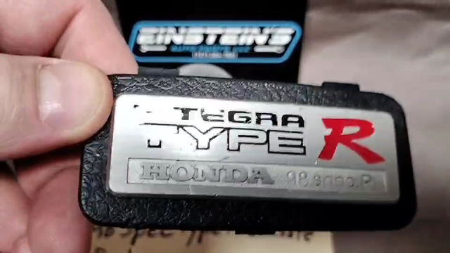 Thumbnail: OEM 98 Spec R Type R Integra Console Badge 
