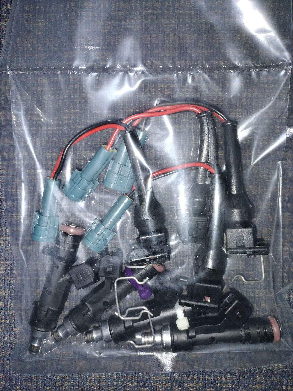 Finished Set Of Fuel Injectors