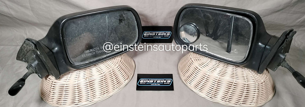 Thumbnail: 88-91 Honda CRX OEM Factory Mirrors Set R+L