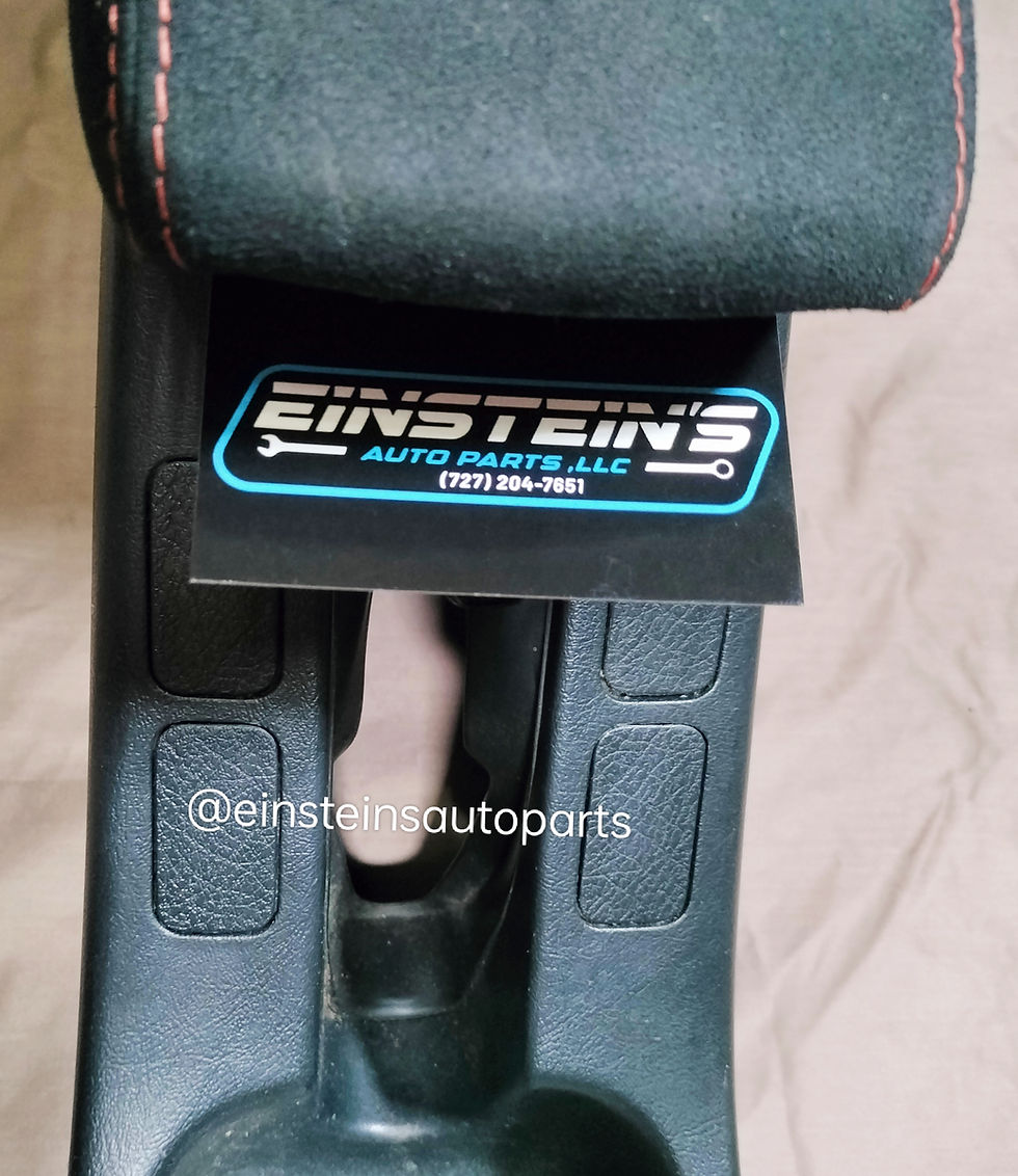 Thumbnail: Acura Integra Type R USDM Alcantra Armrest and 98 Spec Plate