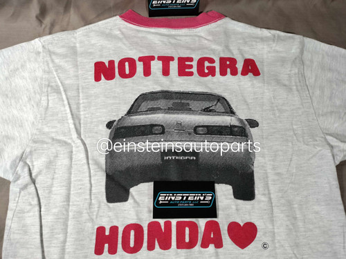 Rare Honda Integra Nottegra Brad Pitt Promotional Shirt Size
