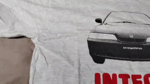 Rare Honda Integra Nottegra Brad Pitt Promotional Shirt Size